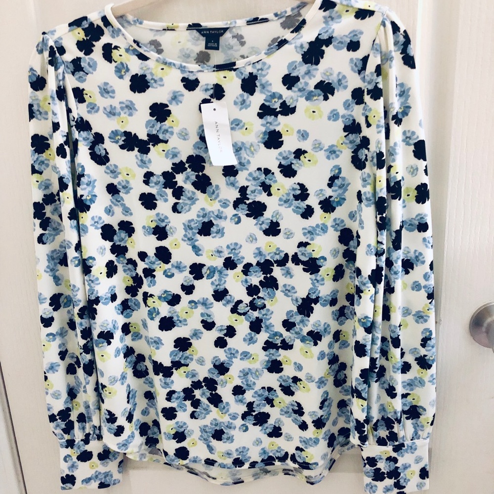 ✨NWT . Beautiful Ann Taylor blouse.